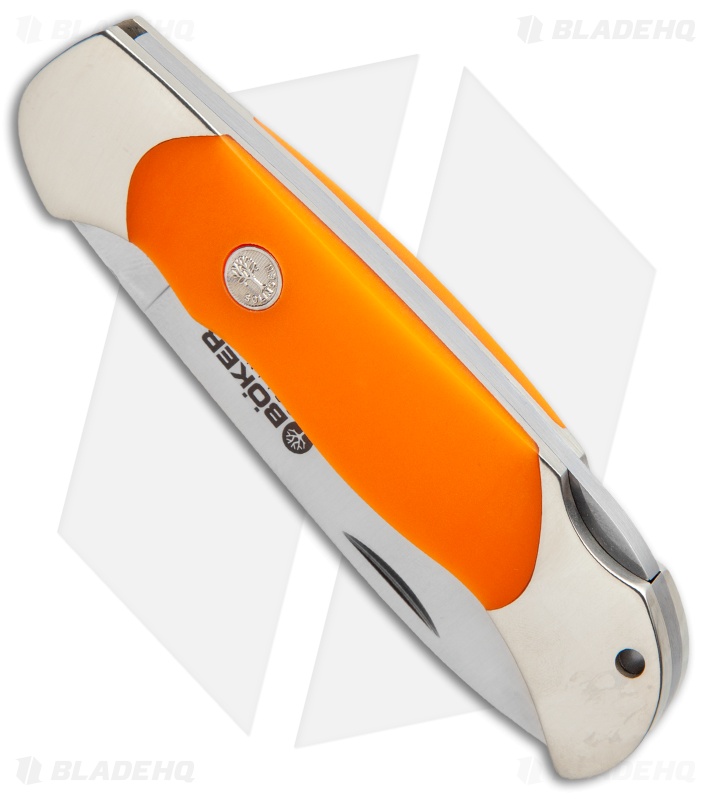 Boker Optima Night Hunter Lockback Knife Orange (3.625" Satin) 113027