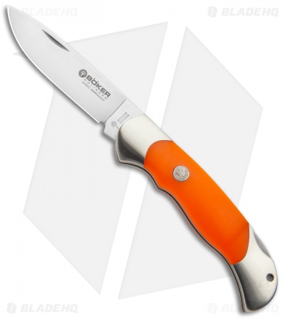 Boker Optima Night Hunter Lockback Knife Orange (3.625" Satin) 113027