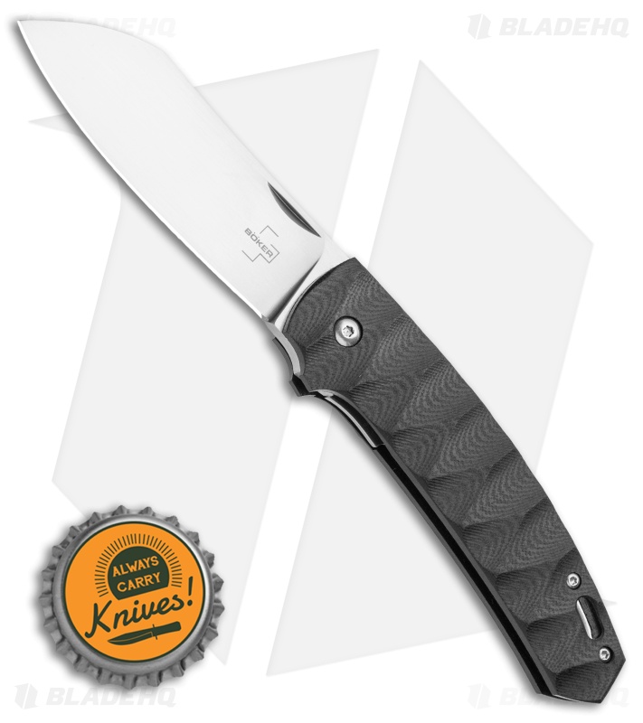 Boker Plus Haddock Pro Knife Black G-10 (3.4" Satin)  01BO232