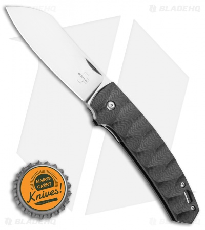Boker Plus Haddock Pro Knife Black G-10 (3.4" Satin)  01BO232