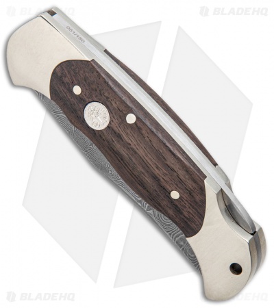 Boker Scout 150th Anniversary Damascus Series Lockback Knife (4.1" Satin)