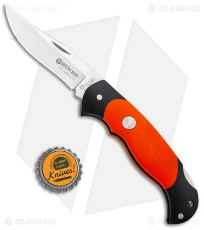 Boker Scout Lightweight Lockback Knife Orange G-10 (3.1" Satin) 112087
