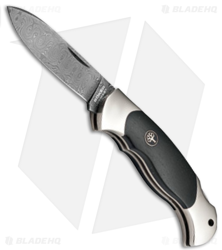 Boker Scout Spear Point Lock Back Knife Ironwood (3.1" Damascus) 112203DAM