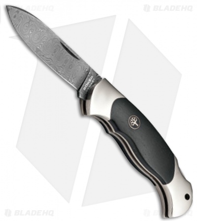 Boker Scout Spear Point Lock Back Knife Ironwood (3.1" Damascus) 112203DAM