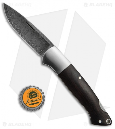 Boker Special Run Davis Damascus Hunter Knife Grenadil (3.5" Damascus) 110625DAM