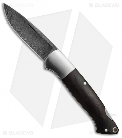 Boker Special Run Davis Damascus Hunter Knife Grenadil (3.5" Damascus) 110625DAM