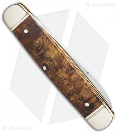 Boker Cattle Knife 4.5" Pocket Knife Curly Birch