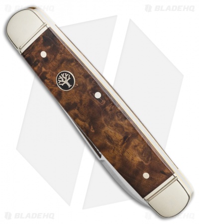 Boker Cattle Knife 4.5" Pocket Knife Curly Birch