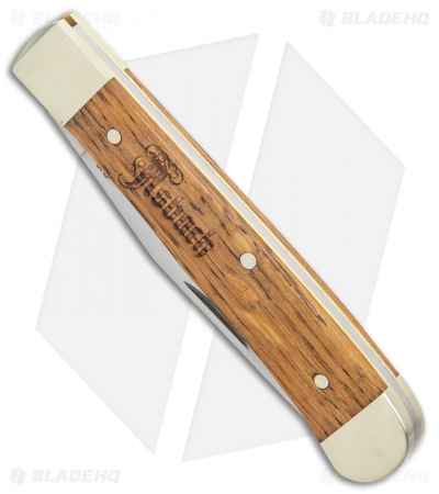 Boker Trapper Asbach Uralt Slip Joint Knife Oak Wood (3.3" Satin)