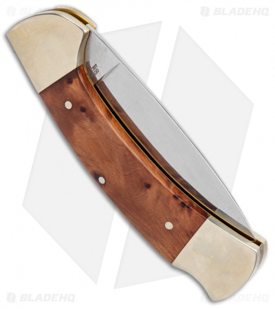 Boker Tree Brand 3000 Thuya II Lockback Knife Wood (3.375" Mirror) 112000TH