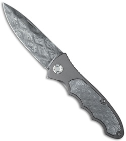 Boker Leopard Damascus III Collection 42 Knife (3.5" Damascus) 110239DAM