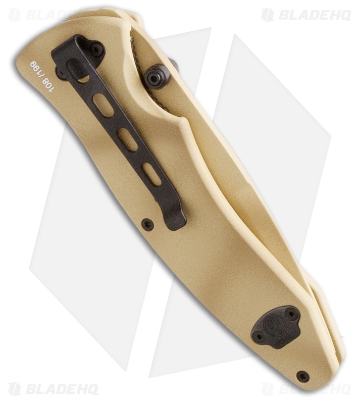 Boker TF/D Liner Lock Knife Tactical Folder/Desert (3.875" Tan) 110290