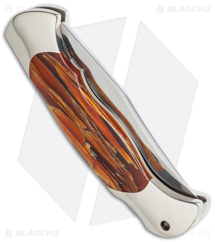Boker Splint Lockback Knife Amber Resin (3.125" Polish) 112118