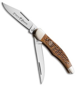 Tree Brand Boker 8388 3 Blade Stockman Folding Pocket Knife