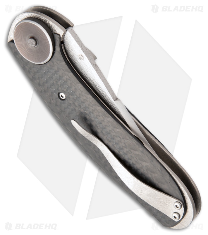 Broadwell Studios Arachnophobia Folder Carbon Fiber Knife (3.75" Satin)