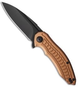 Brous Blades Bionic 2.0 Flipper Knife Bronze (3" Black)