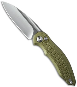 Brous Blades Bionic Automatic Knife OD Green (3" Satin)