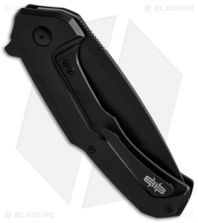 Brous Blades Dynamic Flipper Frame Lock Knife (3.5" Blackout)