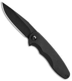 Brous Blades Specter Flipper Frame Lock Knife Black G-10 (3" Blackout)