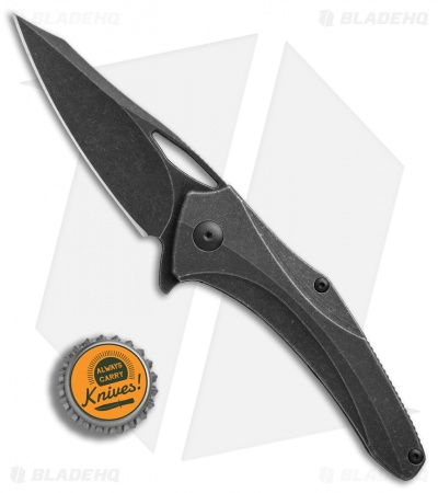 Brous Blades Virtue Flipper Liner Lock Knife Titanium (3.25" Acid SW)