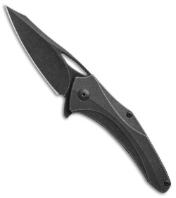 Brous Blades Virtue Flipper Liner Lock Knife Titanium (3.25" Acid SW)