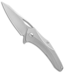 Brous Blades Virtue Flipper Liner Lock Knife Titanium (3.25" Satin)