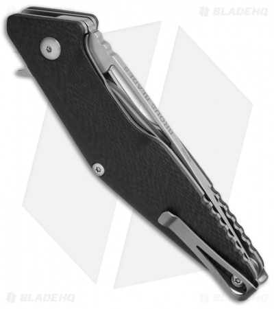 Brous Blades Division Flipper Knife Carbon Fiber (4.37" Stonewash)