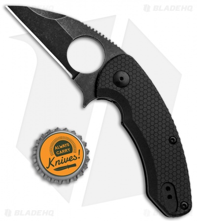Brous Blades Import Line Silent Soldier Flipper Knife (2.5" Acid Stonewash)
