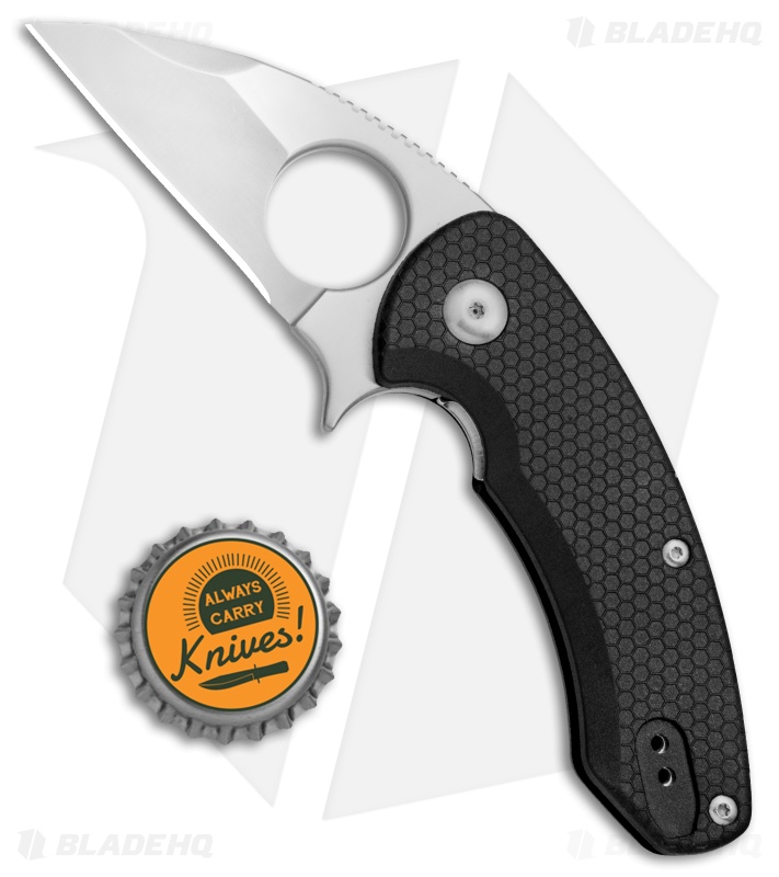 Brous Blades Silent Soldier Knife - Import Line | Black +