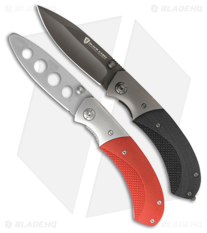 Browning Black Label Checkmate Trainer Manual Knife Plain/Dull (3.5" 8Cr13MoV) 