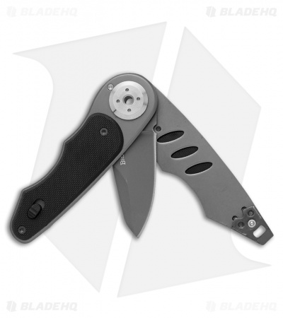 Browning Even Money Rotating Drop Point Manual Folding Knife (2" Gray) 3220026