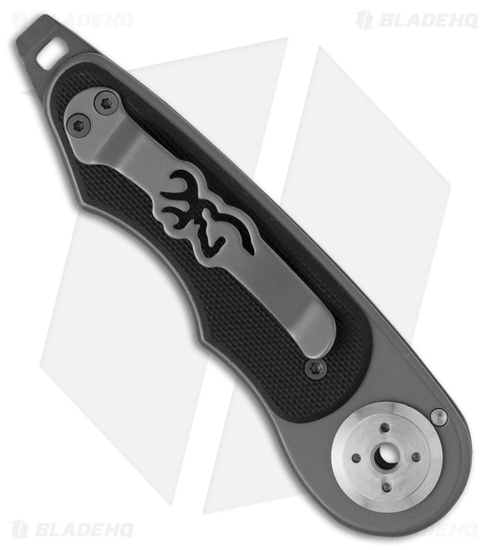 Browning Even Money Rotating Dagger Manual Folding Knife (2" Gray) 3220056