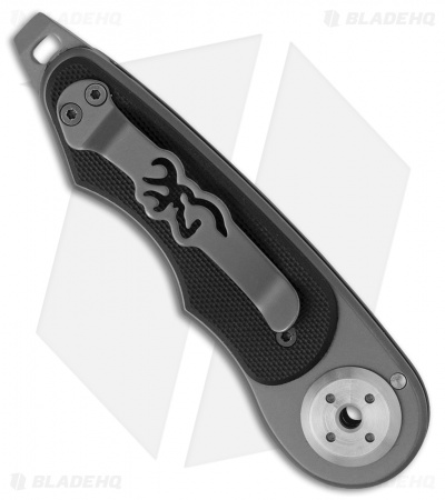 Browning Even Money Rotating Tanto Manual Folding Knife (2" Gray) 3220076