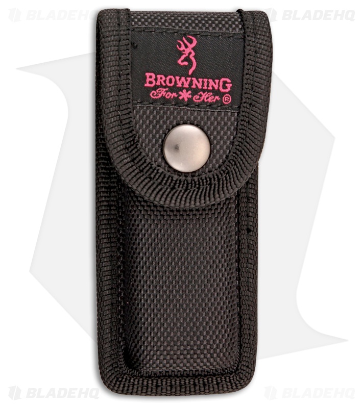 Browning For Her Liner Lock Knife Pink Aluminum (2.75" Satin) 322894