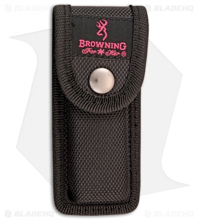Browning For Her Liner Lock Knife Pink Aluminum (2.75" Satin) 322894