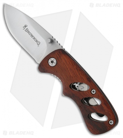 Browning The 97 Manual Folding Knife Cocobolo (2" Satin 440) 3220097