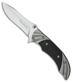 Browning The Clash Liner Lock Knife Black G-10 (3.125" Satin)