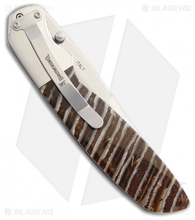 Browning Visual Effects Liner Lock Knife Mammoth Tooth (3.75" Mirror) 3220256