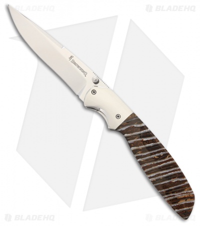 Browning Visual Effects Liner Lock Knife Mammoth Tooth (3.75" Mirror) 3220256