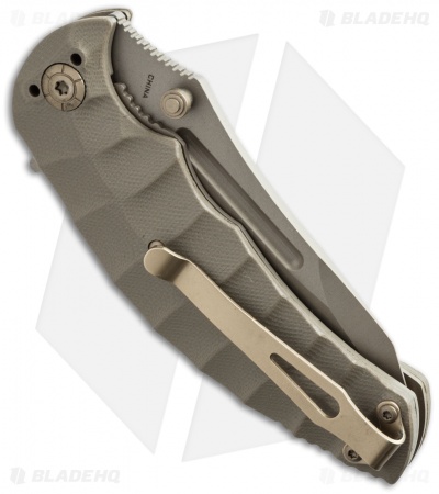 Browning Black Label No Boundaries Liner Lock Knife Tan (3.5" Bronze) 167BL