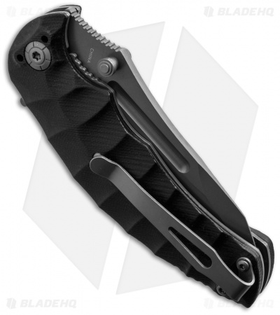 Browning Black Label No Boundaries Liner Lock Knife Black G-10 (3.5" Gray) 168BL