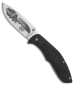 Browning Auto-5 Manual Folding Knife Black FRN (3" Satin)