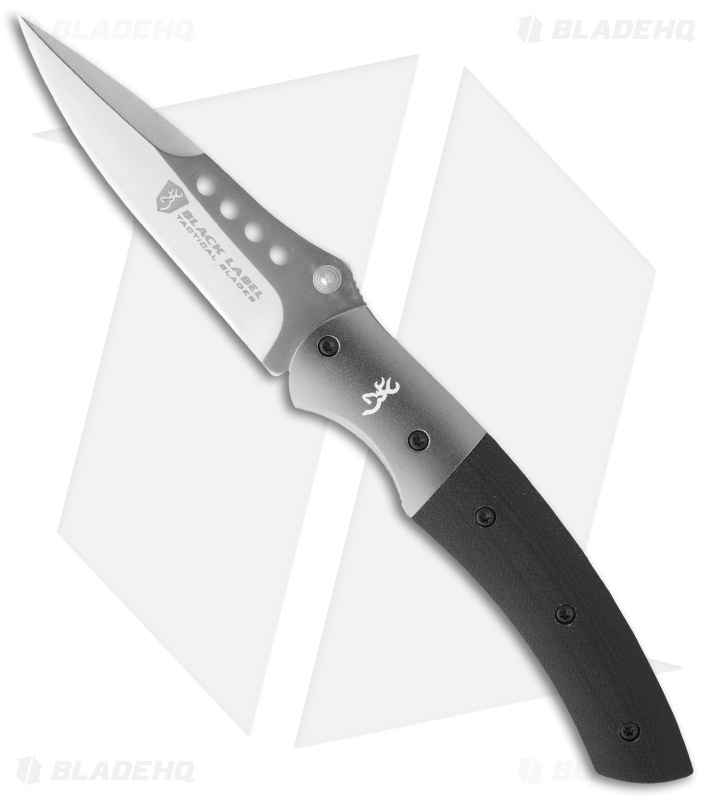 Browning Black Label Sliver Liner Lock Knife G-10 (3" Satin) 132BL