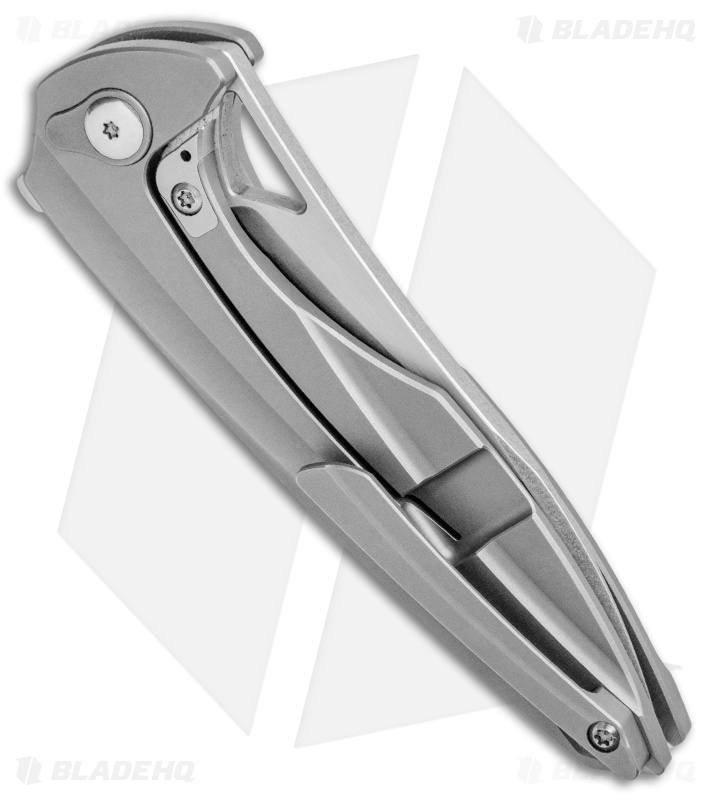 BRS E-Volve Eon Integral Frame Lock Knife Titanium (3.625" Stonewash)