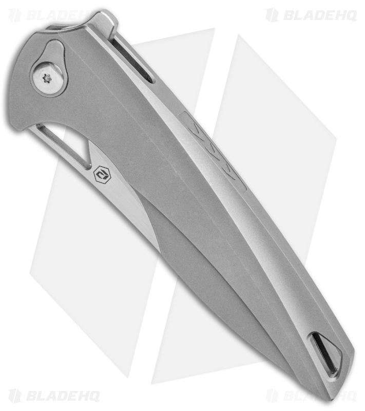 BRS E-Volve Eon Integral Frame Lock Knife Titanium (3.625" Stonewash)