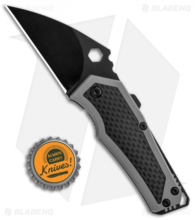 BRS E-Volve Fragment Frame Lock Knife Carbon Fiber/Ti (2.25" Black) 