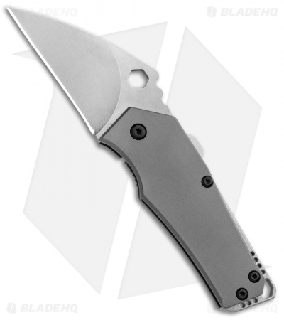 BRS E-Volve Fragment Frame Lock Knife Titanium Gray (2.25" Stonewash) 