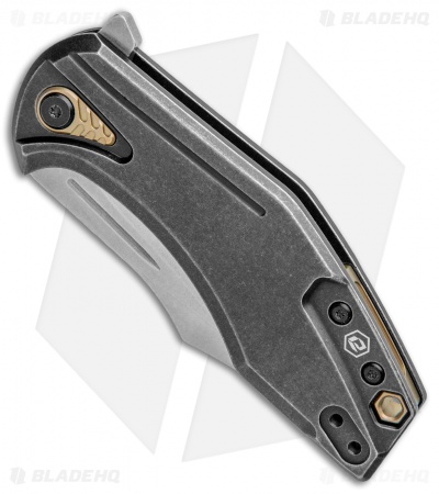 BRS E-Volve Overwatch Frame Lock Knife Titanium (3.625" Stonewash)