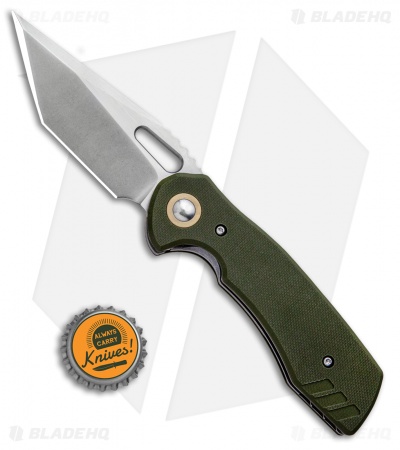 BRS E-Volve Nomad Liner Lock Knife OD Green G-10 (3.25" Stonewash)