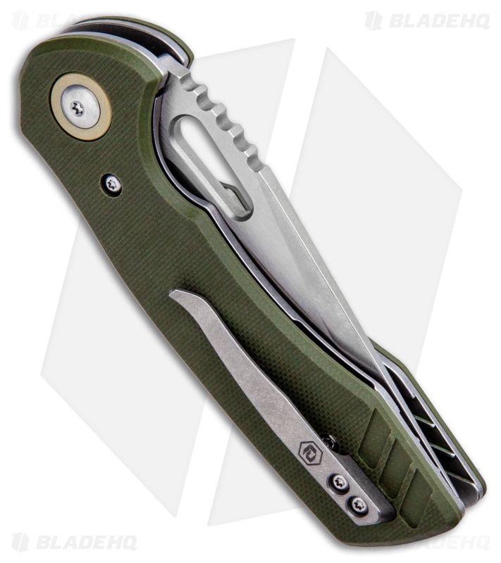 BRS E-Volve Nomad Liner Lock Knife OD Green G-10 (3.25" Stonewash)